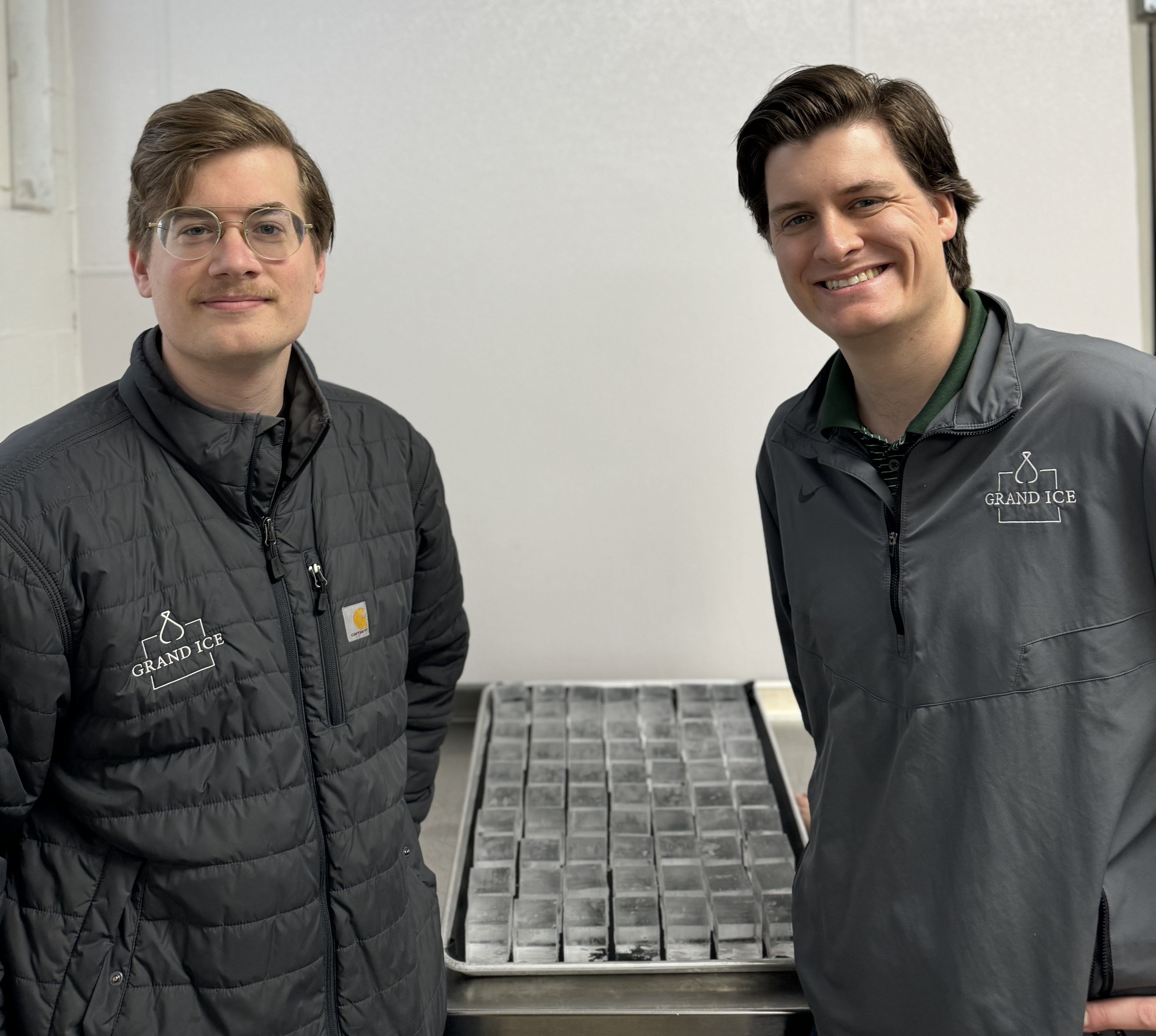 Andrew and Carter Van Houten, founders of Grand Ice