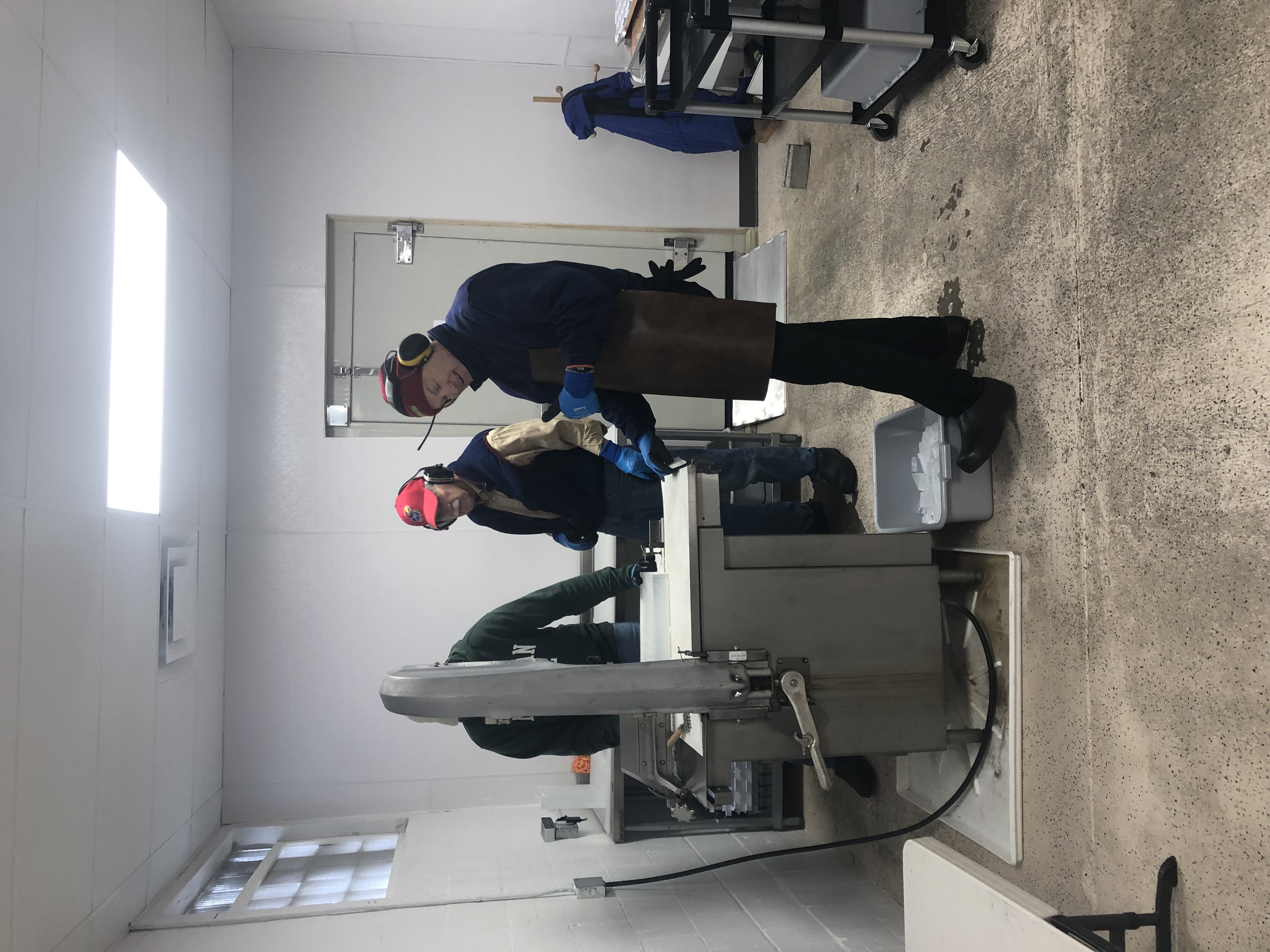 Precision cutting ice at Grand Ice facility